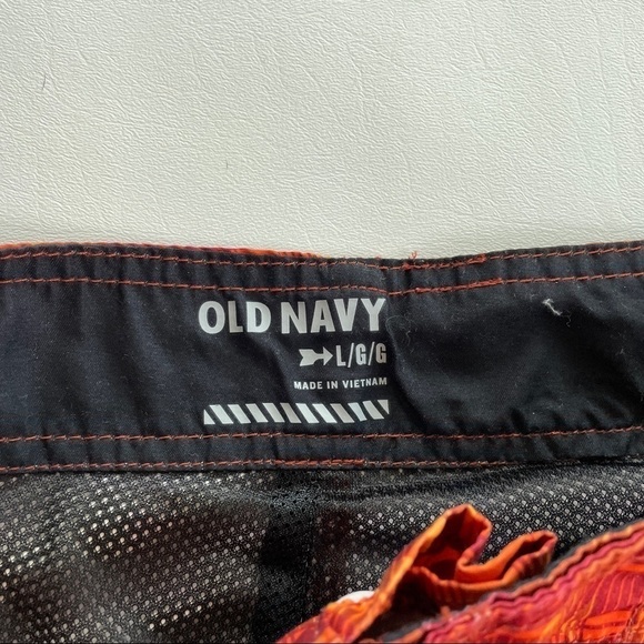 Old Navy Moroccan Print Board Shorts Swim Trunks L - Picture 3 of 8